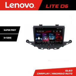 Navigatie Opel Astra K Lenovo Lite D6, Android, 6+128 GB, CarPlay