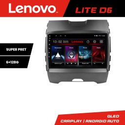 Navigatie Android Ford Edge 2015-2021 High 6+128 GB Lenovo Waze USB