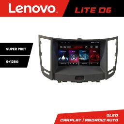 Navigatie Android Infinity FX 2009-2012, GPS, 6+128 GB, Lenovo