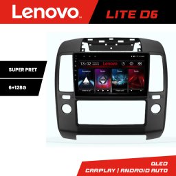 Navigatie Nissan Navara Pathfinder 2005-2010 Lenovo 6+128 GB Android