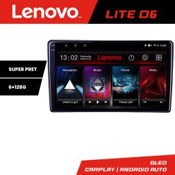 Navigatie Android Suzuki Splash Opel Agila 2008-2014, GPS 6+128 GB Lenovo