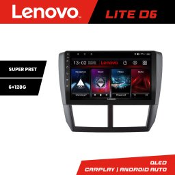 Navigatie Android Subaru Forester 2007-2013 Lenovo Lite D6 6+128 GB