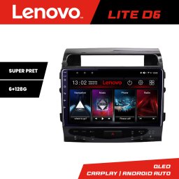 Navigatie Android Toyota Land Cruiser J150 2010-2018 Lenovo 6+128 GB