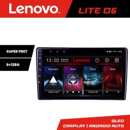 Navigatie Android Renault Trafic 2008-2012 Lenovo Lite D6, 6+128 GB