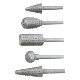 Capete minifreza pentru lemn, set 5 piese pentru sculptare si finisare