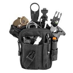 Kit de supravietuire 14 în 1 NEO TOOLS, cu husa textila pentru camping si urgente