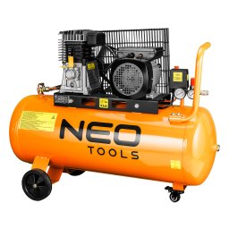 Compresor cu ulei NEO TOOLS 100L, 230V pentru atelier si garaj