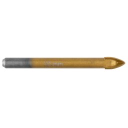 Burghiu universal TiN 10 mm Graphite pentru lemn, metal, beton si ceramica