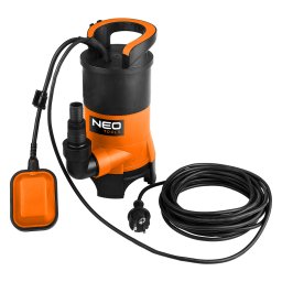 Pompa submersibila pentru apa murdara 400W, debit 8000 l/h, NEO Tools