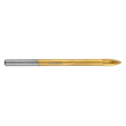 Burghiu universal TiN 4 mm Graphite pentru lemn, metal, beton si ceramica