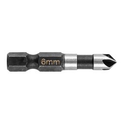 Sanfren hexagonal Graphite 6 mm pentru lemn, aluminiu si plastic