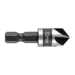 Sanfren hexagonal 12 mm Graphite pentru lemn, aluminiu si plastic
