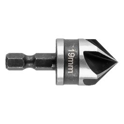 Sanfren hexagonal Graphite 19 mm pentru lemn, aluminiu si plastic