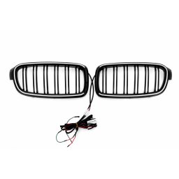 Grile centrale BMW Seria 3 F30 F31 Piano Black, design M