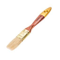 Pensula cu par natural 25 mm, maner din lemn, pentru vopsele in ulei