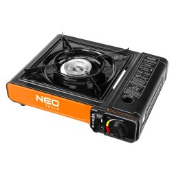 Aragaz de camping pe gaz NEO, 2,1 kW, aprindere piezo, geanta transport