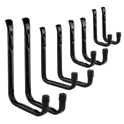 Set 8 carlige de garaj pentru scule, biciclete si unelte NEO TOOLS