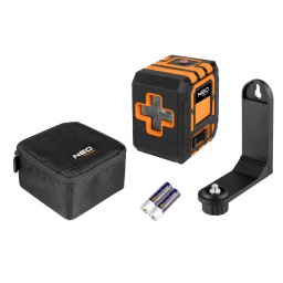 Laser cu linie în cruce 20 m NEO TOOLS, cu husa si suport magnetic