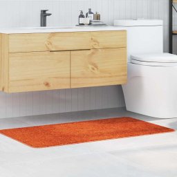Covoare de baie anti-derapante Portocaliu 70 x 120 cm PP GartenMobel Dekor