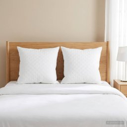 Perna FULDA 2 pcs 40 x 40 cm 100% puf de gasca si pene Alb GartenMobel Dekor