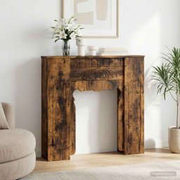 Cadru pentru semineu Stejar fumuriu 93 x 20 x 89 cm GartenMobel Dekor