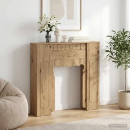Cadru pentru semineu Stejar Artizanal 93 x 20 x 89 cm GartenMobel Dekor