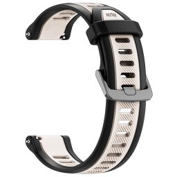 Curea pentru Samsung Galaxy Watch 4/5/Active 2, Huawei Watch GT 3 (42mm)/GT 3 Pro (43mm) - Techsuit Watchband (W053) - Beige