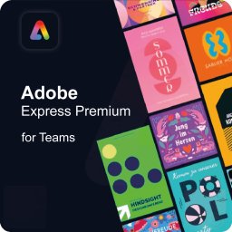 Adobe Express for Teams 1 - 9 User