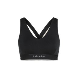 ICEBREAKER Sutien sport 'Sprite' negru