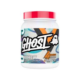 Ghost Whey Clară 640 g cremă de portocale