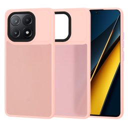 Husa de protectie Techsuit HaloFrost Series compatibil cu Xiaomi Poco X6 Pro, Roz