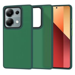 Husa de protectie Techsuit HaloFrost Series compatibil cu Xiaomi Redmi Note 13 Pro 4G / Poco M6 Pro 4G, Bleumarin Green