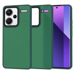 Husa de protectie Techsuit HaloFrost Series compatibil cu Xiaomi Redmi Note 13 Pro+ 5G, Bleumarin Green