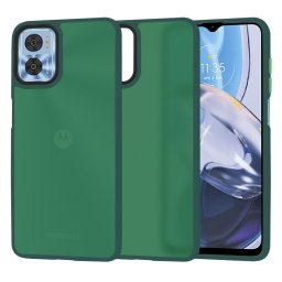 Husa de protectie Techsuit HaloFrost Series compatibil cu Motorola Moto E22 / Moto E22i, Bleumarin Green