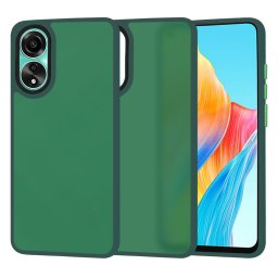 Husa de protectie Techsuit HaloFrost Series compatibil cu Oppo A78 4G, Bleumarin Green