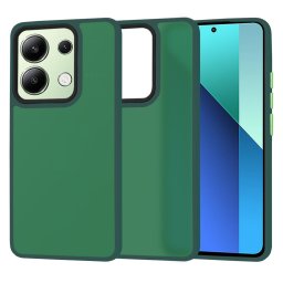 Husa de protectie Techsuit HaloFrost Series compatibil cu Xiaomi Redmi Note 13 4G, Bleumarin Green