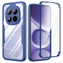 Folie de protectie Techsuit ColorVerse 360 Series + compatibil cu Xiaomi Redmi Note 15 Pro+ 5G / Poco M8 Pro 5G, Albastru