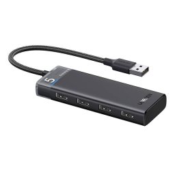 CM653 USB-A to 4x USB-A Gri
