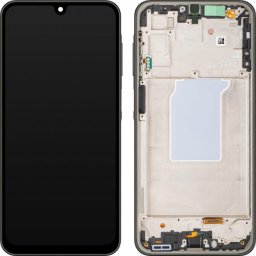 Piese si componente Display cu Touchscreen Samsung Galaxy A26 A266, cu Rama, Negru, Service Pack GH82-37049A