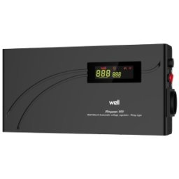 Stabilizator Automat de Tensiune cu Releu 500VA / 300W, Orizontal, Well