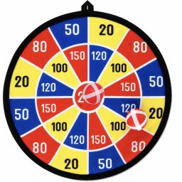Tabla joc darts magnetic cu arici pentru copii si adulti, 2 bile velcro incluse