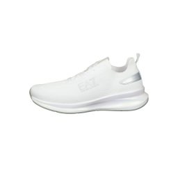 EA7 Emporio Armani Sneaker low argintiu / alb