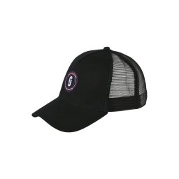 JACK & JONES Șapcă 'JACDEFT' negru / alb