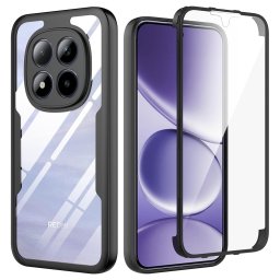 Folie de protectie Techsuit ColorVerse 360 Series + compatibil cu Xiaomi Redmi Note 15 Pro+ 5G / Poco M8 Pro 5G, Negru