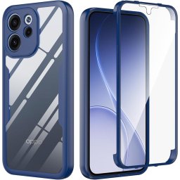Folie de protectie Techsuit ColorVerse 360 Series + compatibil cu Oppo Reno15 F / Reno15 FS 5G, Albastru