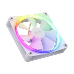 Ventilator NZXT F120 RGB RF-R12TF-W1 | 120mm, Iluminare RGB, Alb, Pachet 3 Bucati