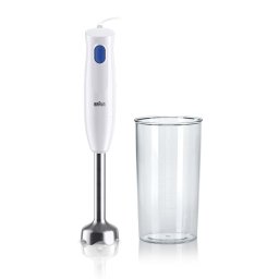 Mixer Braun MQ10.001M | 450W, 1 Viteza, Pahar 600ml, Alb
