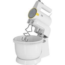 Mixer Beko HMM7424W | 425W, Bol Inox 3L, 4 Viteze + Turbo, Alb
