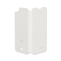 Husa Flip Kruger Matz KM0166 | Flow, Alb