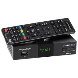 Tuner DVB-T2 Kruger Matz KM0550D | H.265 HEVC, Digital
